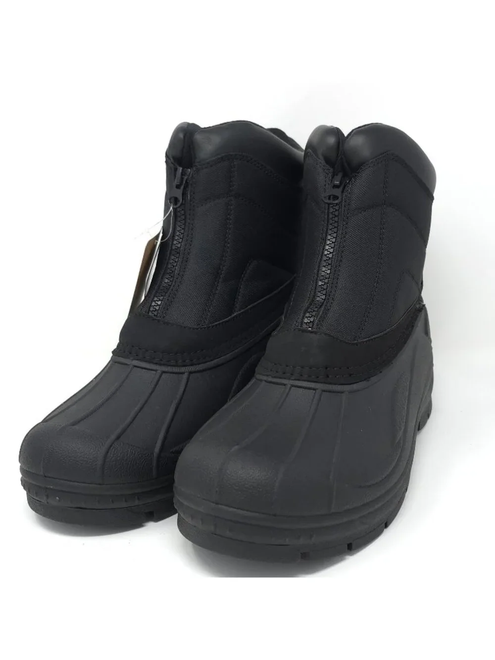 New Weatherproof Vintage Jessie Black Waterproof Snow Boots Men’s 10M - Picture 1 of 10